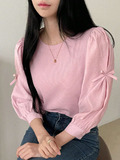 CAMISA MANGA LARGA DE MUJER COLOR ROSADA TALLA S 0005451