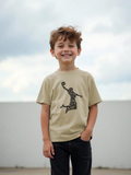 CAMISA COLOR BEIS TALLA 7 AÑOS 00000469