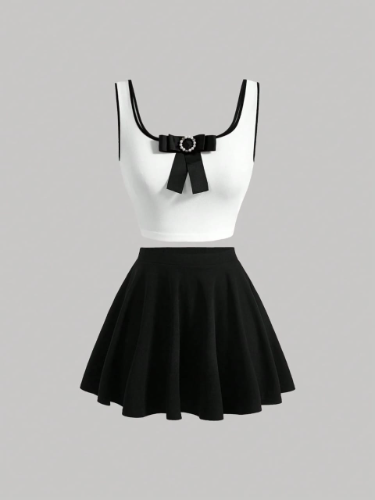 CONJUNTO DE FALDA DE MUJER TALLA M 00002591