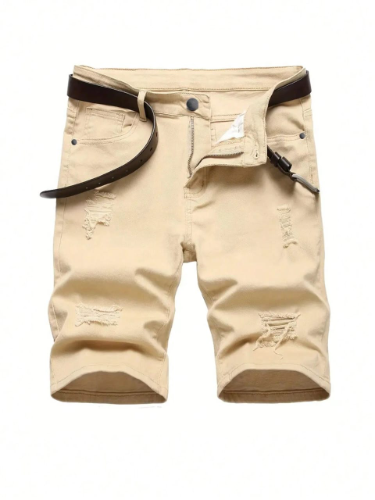 SHORT DE NIÑO COLOR BEIGE TALLA 10 AÑOS 00001462