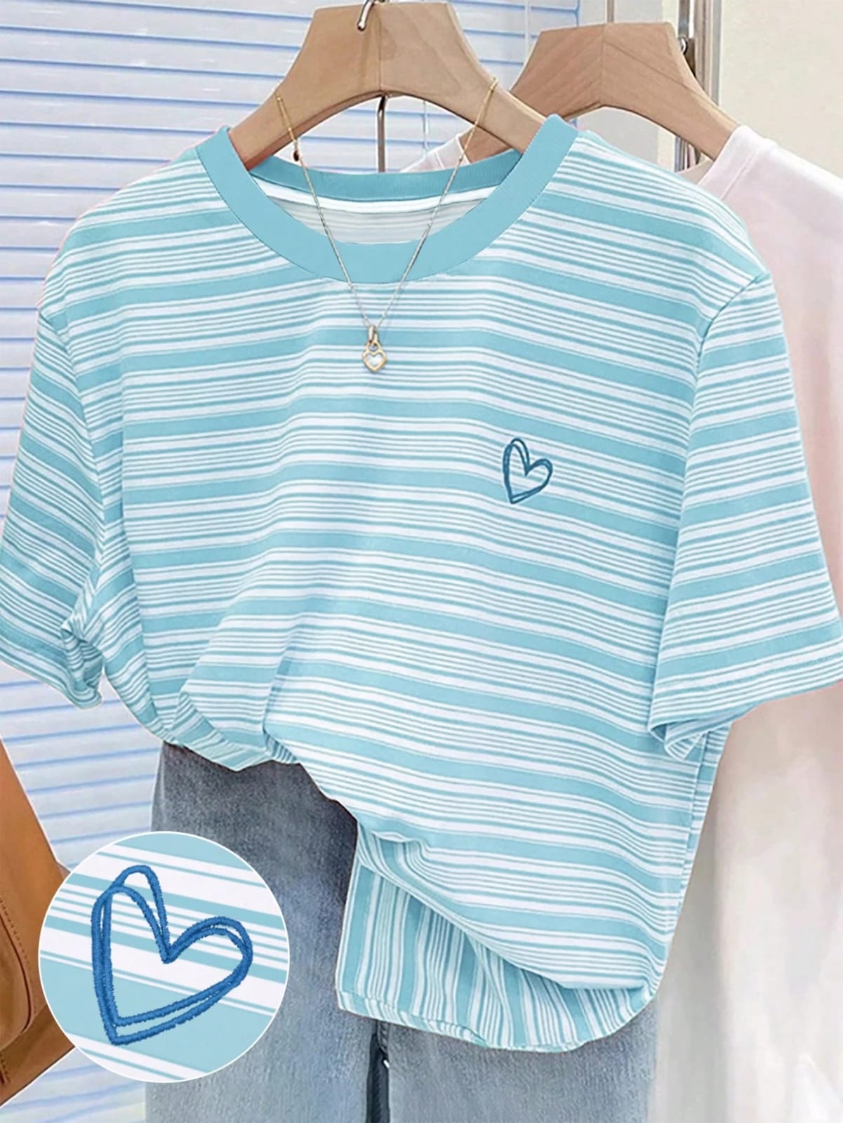 CAMISA DE MUJER RAYADA