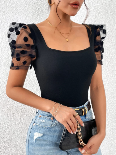 CAMISA COLOR NEGRA TALLA S 0005663