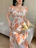 VESTIDO DE MUJER CON ESTAMPADO FLORAL