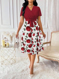 VESTIDO DE MUJER CON ESTAMPADO FLORAL