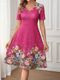 VESTIDO DE MUJER CON ESTAMPADO FLORAL