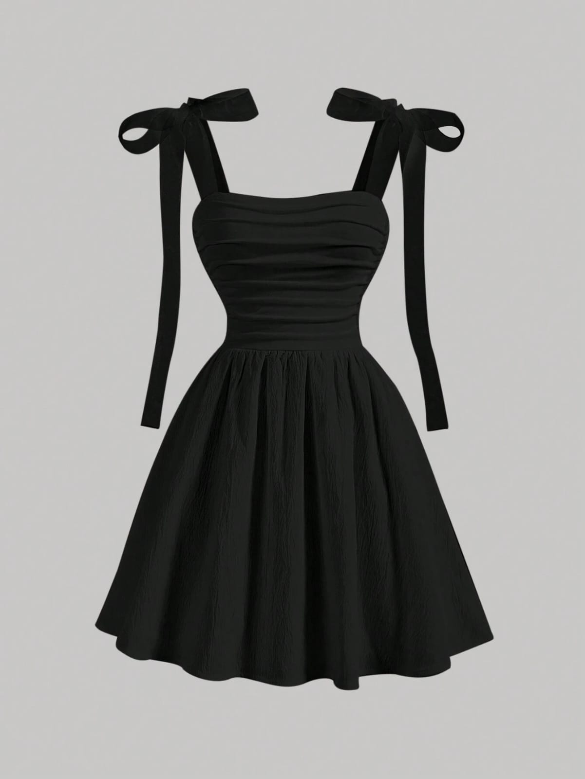 VESTIDO DE MUJER CON TIRANTES DE MALLA