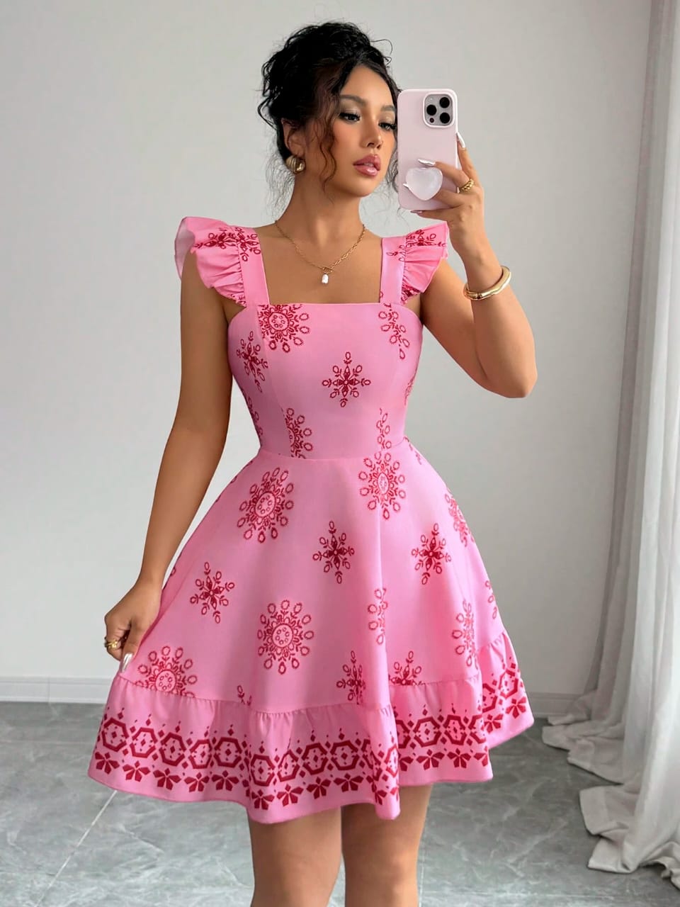 VESTIDO DE MUJER CON LAZO EN LA ESPALDA