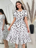 VESTIDO DE MUJER CON ESTAMPADO FLORAL