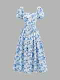 VESTIDO DE MUJER CON ESTAMPADO FLORAL