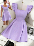 VESTIDO DE MUJER CON TEXTURA FLORAL