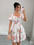 VESTIDO DE MUJER CON ESTAMPADO FLORAL