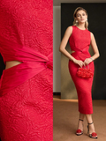 VESTIDO ROJO TALLA M 00001325