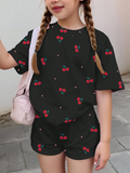 CONJUNTO DE SHORTS DE NIÑA