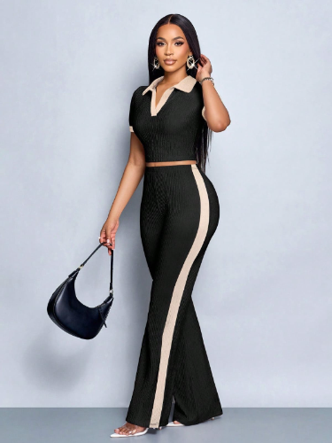 CONJUNTO DE PANTALONETA DE MUJER