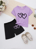 CONJUNTO DE NIÑA MORADO