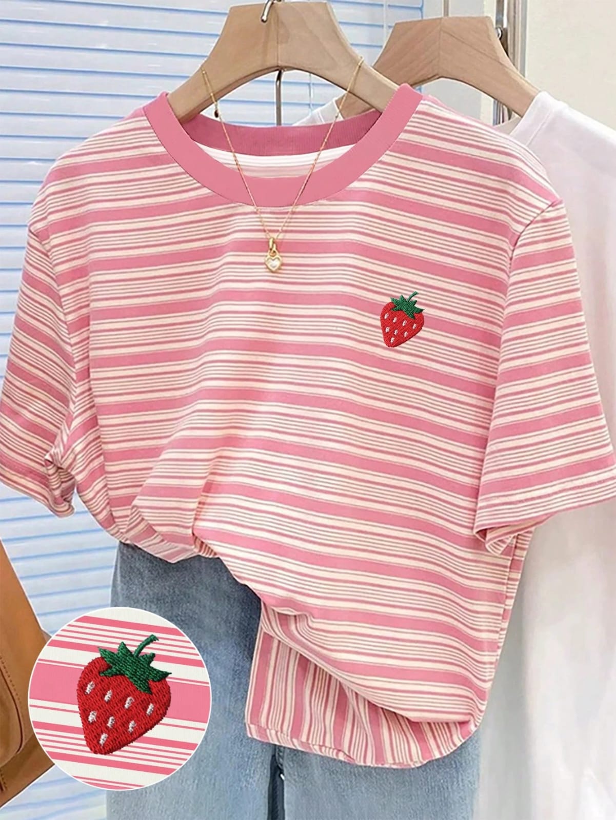 CAMISA DE MUJER RAYADA