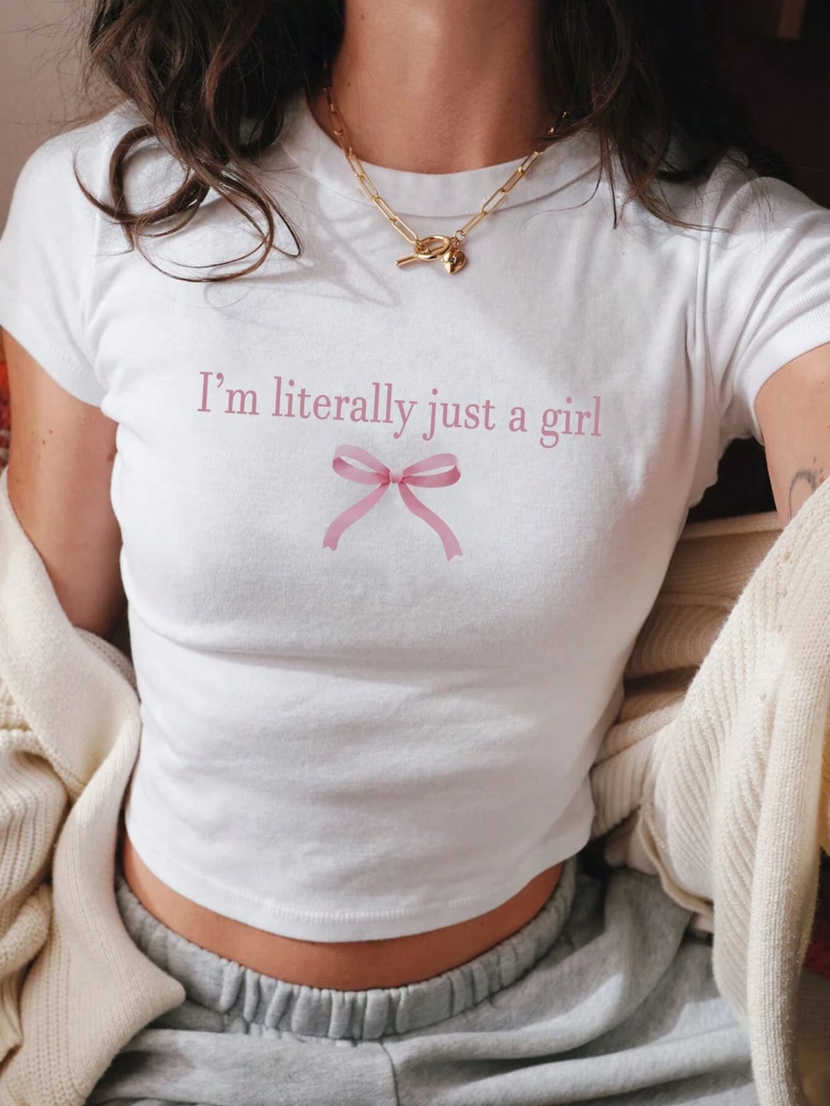 CAMISA DE MUJER IM JUST A GIRL