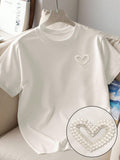 CAMISA DE MUJER CON DISEÑO DE CORAZON