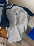 CAMISA MANGA AZUL  DE  MUJER