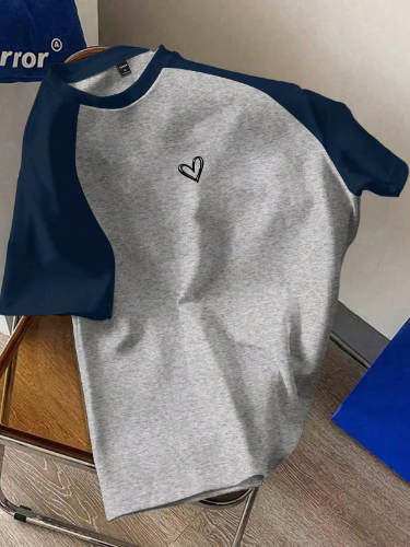 CAMISA MANGA AZUL  DE  MUJER
