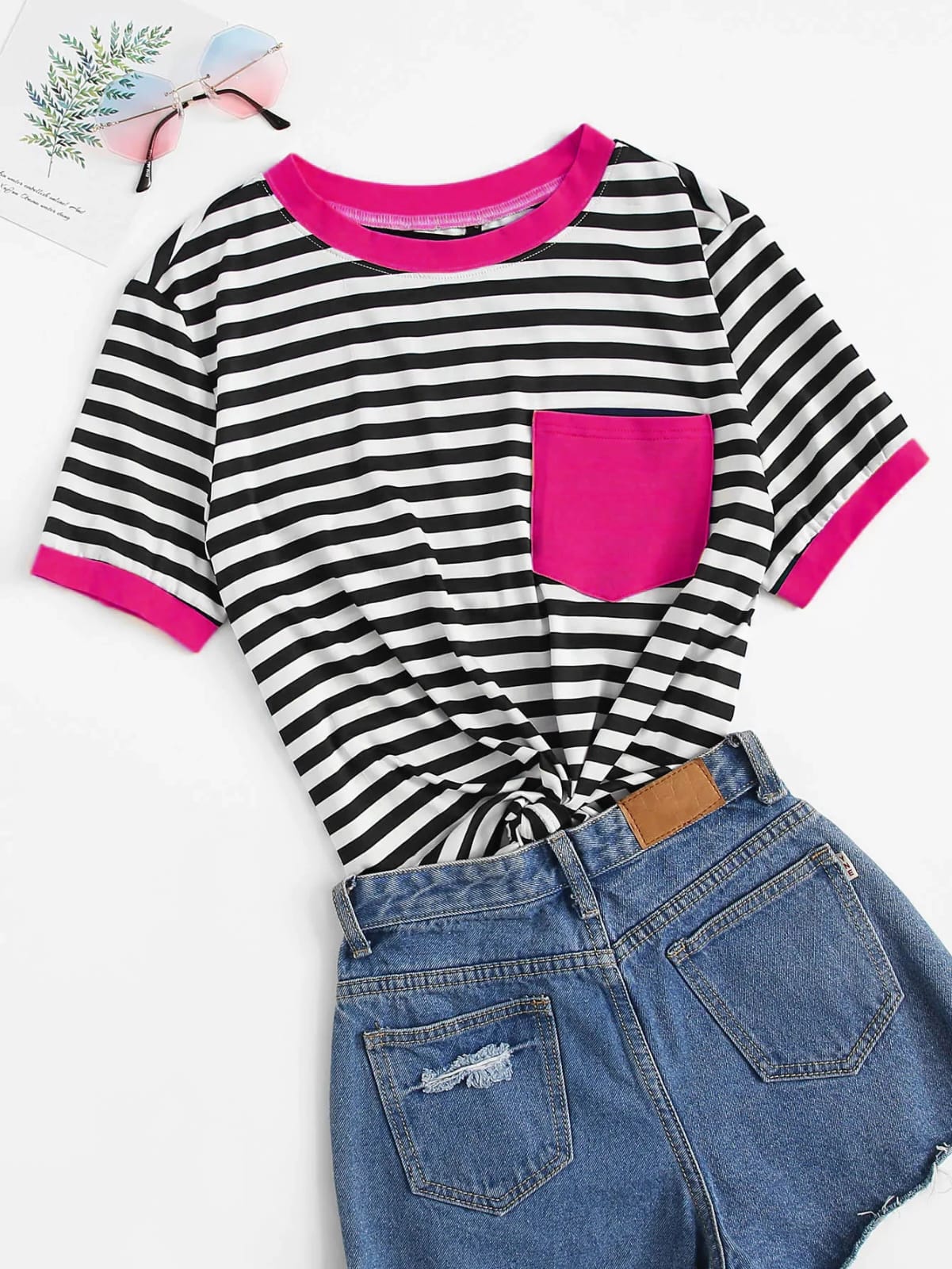 CAMISA RAYADA DE MUJER