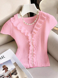 CAMISA DE MUJER COLOR ROSADA TALLA L 0006553