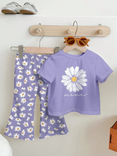 CONJUNTO DE NIÑA COLOR MORADO TALLA 4 AÑOS 00003982
