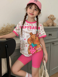 CONJUNTO CHOR DE NIÑA COLOR ROSADO TALLA 7 AÑOS 0007255