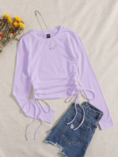 CAMISA MORADA TALLA M 00002707