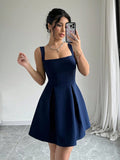 VESTIDO AZUL TALLA S 00000054
