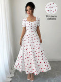VESTIDO BLANCO LARGO DE DAMA