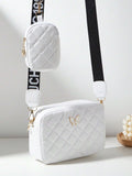 CARTERA COLOR BLANCA