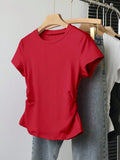 CAMISA DE MUJER COLOR ROJA TALLA M 0007603