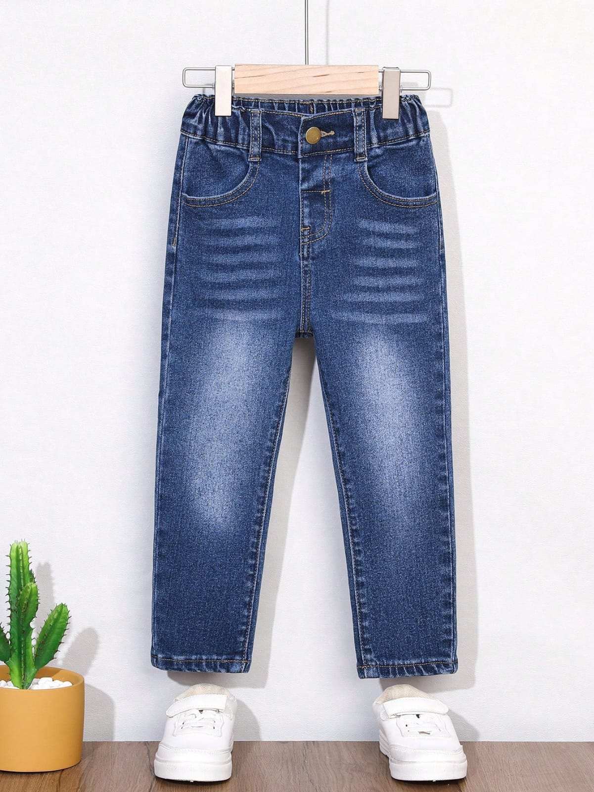 PANTALON COLOR AZUL TALLA 8 AÑOS 50001059