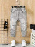 PANTALON DE NIÑO GRIS TALLA 6 AÑOS 50001154