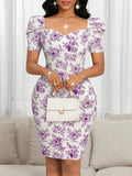 VESTIDO MORADO TALLA M 50000551