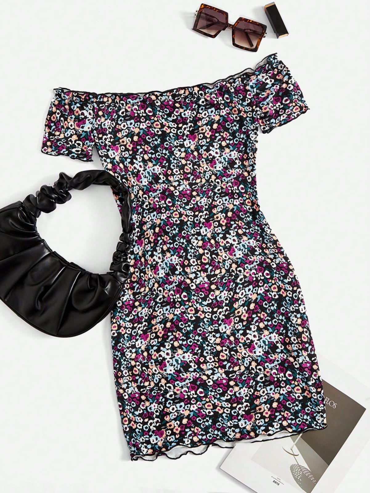 VESTIDO COLOR NEGRO TALLA L 50000926