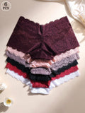 SET DE 6 PANTYS DE ENCAJE