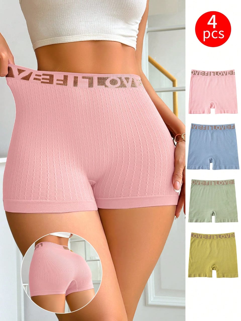 SET DE 4 DE BOXER