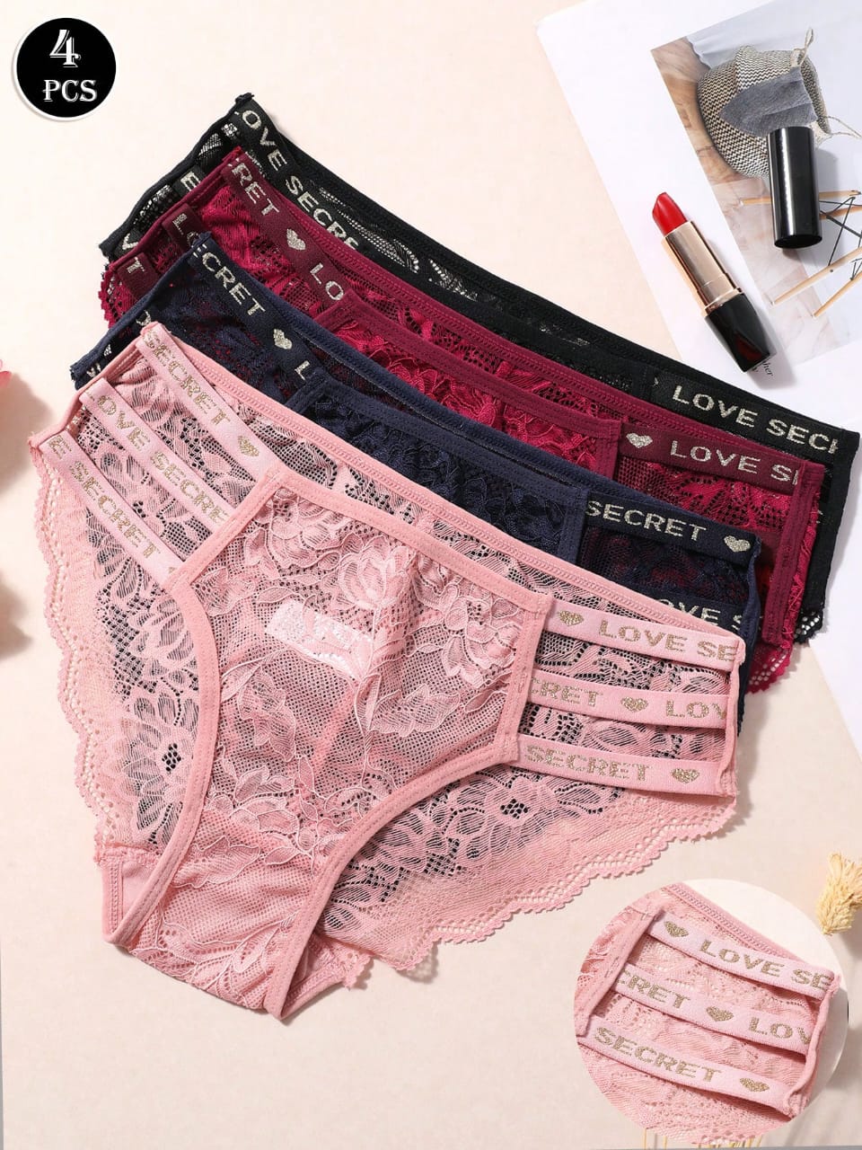 SET DE 4 PANTYS