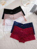 SET DE 5 PANTYS DE ENCAJE