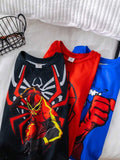 CAMISA DE NIÑO NEGRA DE SPIDERMAN TALLA 5 AÑOS 0007203