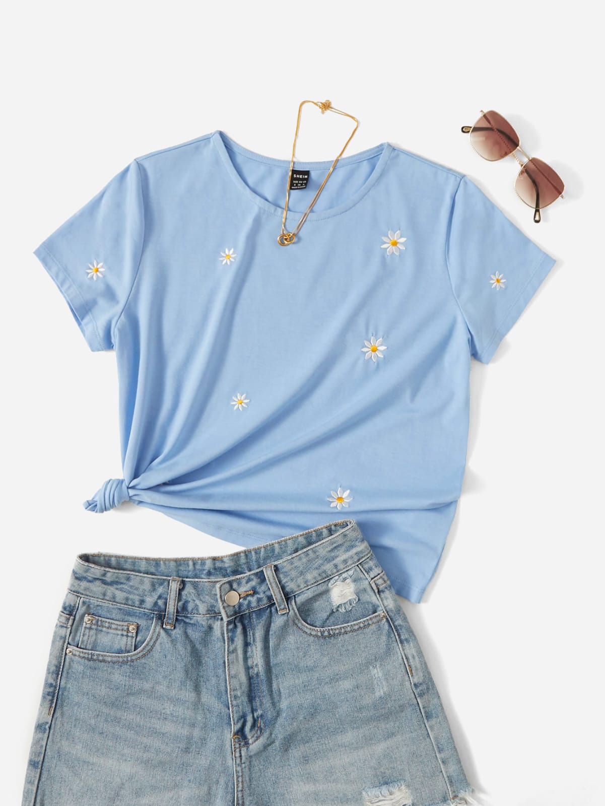 CAMISETA DE FLORES