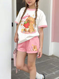 CONJUNTO CHORS DE CAPIBARA COLOR BLANCO TALLA 10 AÑOS 0007214