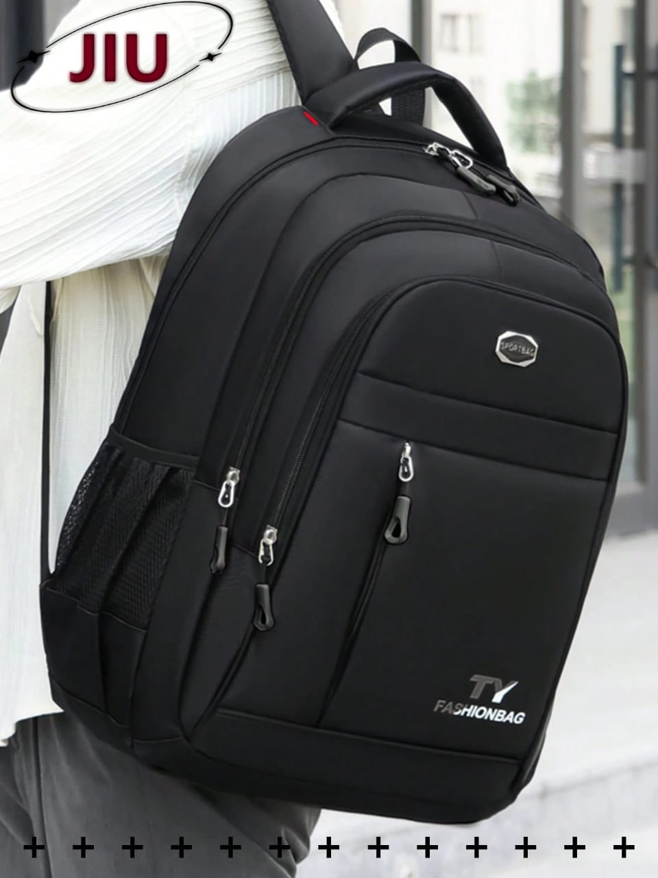 MOCHILA DE HOMBRE COLOR NEGRO 0007666