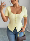 CAMISA AMARILLA DE MUJER