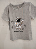 CAMISA GRIS DE ASTRONAUTA TALLA 6 AÑOS 0007587
