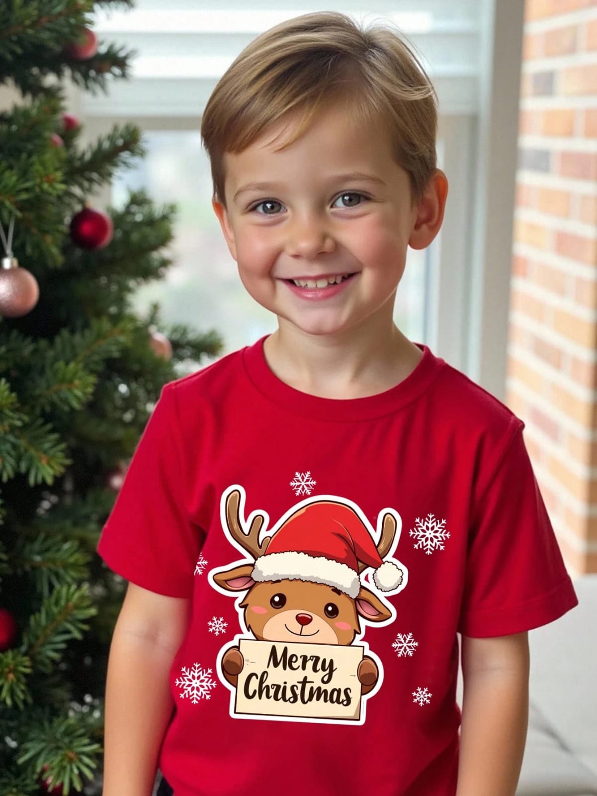 CAMISA DE NIÑA COLOR ROJA TALLA 6 AÑOS 0007172