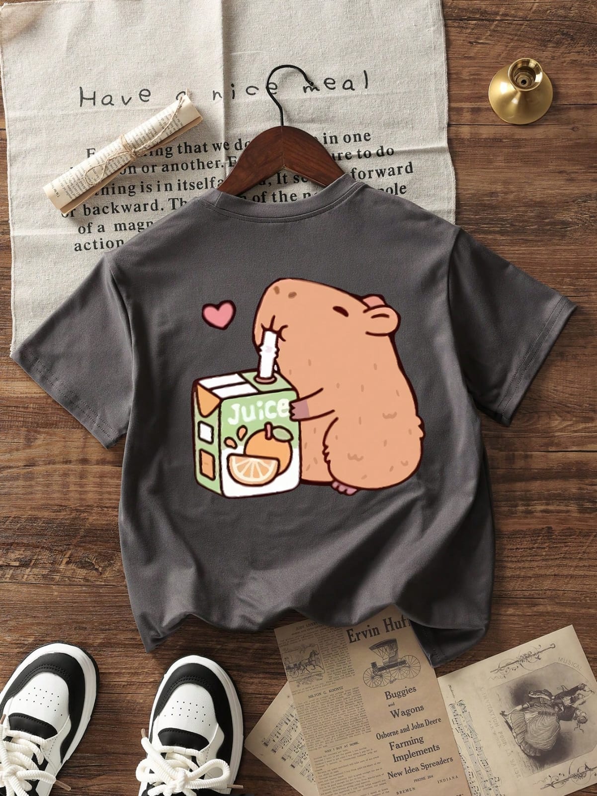 CAMISA DE CAPIBARA TALLA 6 AÑOS 0008059
