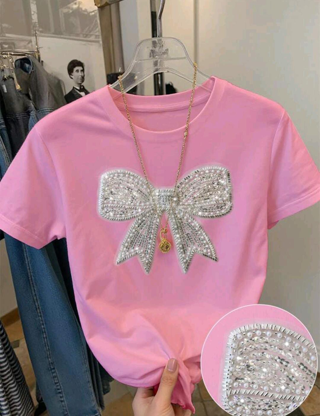 CAMISA DE MUJER CON DISEÑO DE CHONGO